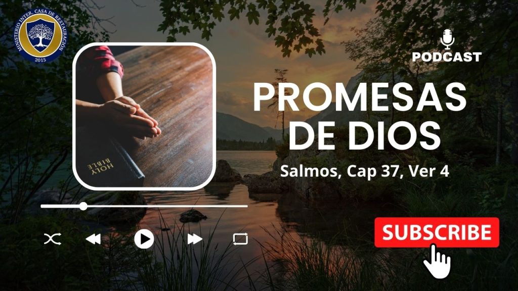 Promesas de Dios para tu vida - Salmos 37:4